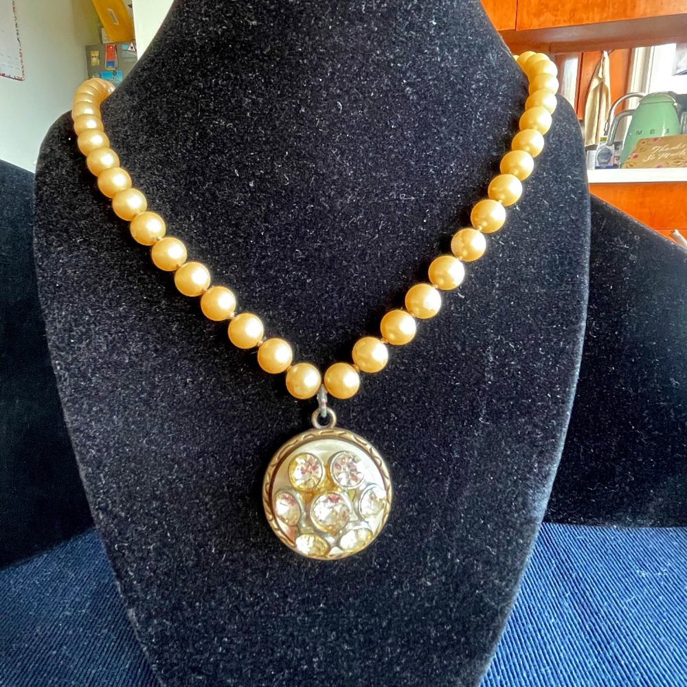 Recycled Pearl Necklace